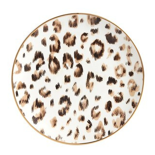 Leopard Accent Plates - Set of 4 | Ballard Designs | Ballard Designs, Inc.