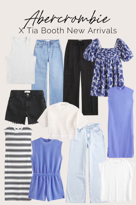 Abercrombie x Tía Booth new arrivals!!! This collection includes so many good spring/summer fashion finds, including new jeans too. 

#LTKSeasonal #LTKstyletip #LTKfindsunder100