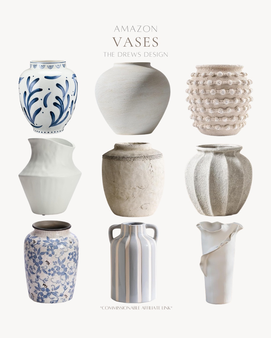 Loving these vases for any room of the house!

Home accents, home decor, coastal home, looks for lesss include

#LTKHome #LTKSeasonal