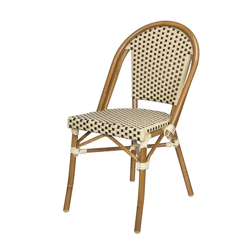 Paris Stacking Patio Dining Chair (Set of 4) | Wayfair North America