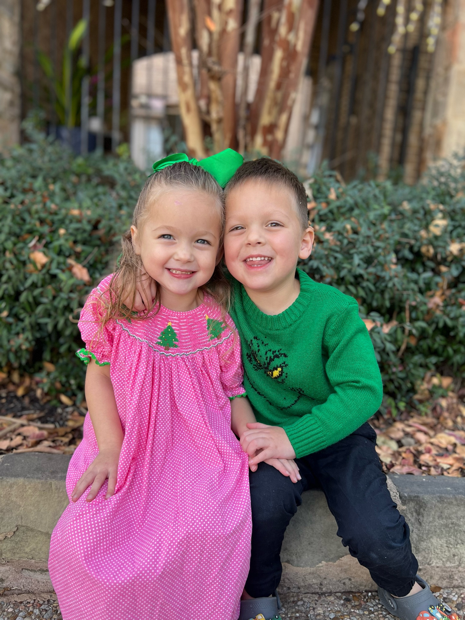 Boy girl toddler twins, matching family outfits, sibling sets 

I linked some cute pink and grinchy outfits 

#LTKkids #LTKbaby #LTKfamily