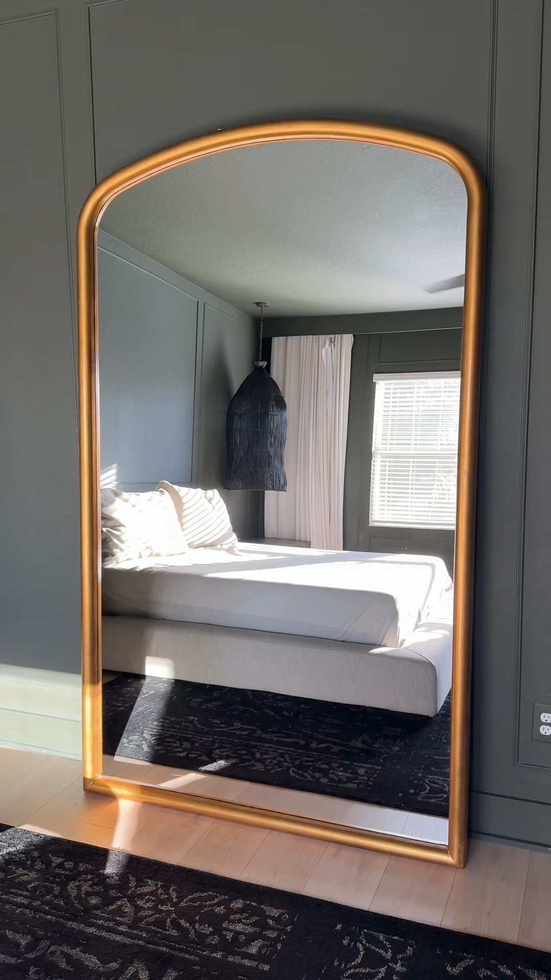 WAY DAY is here. From 10/26-10/29 get up to 80% off and free shipping! Perfect time to grab those large ticket items. 

This HUGE mirror is a must for content creators / selfie lovers 💁🏼‍♀️ it’s so big that you can take a mirror pic without any of the frame being in it. 

@wayfair #WayDay #wayfair #wayfairpartner 

oversized mirror, large floor mirror, gold mirror 

#LTKHome #LTKSaleAlert