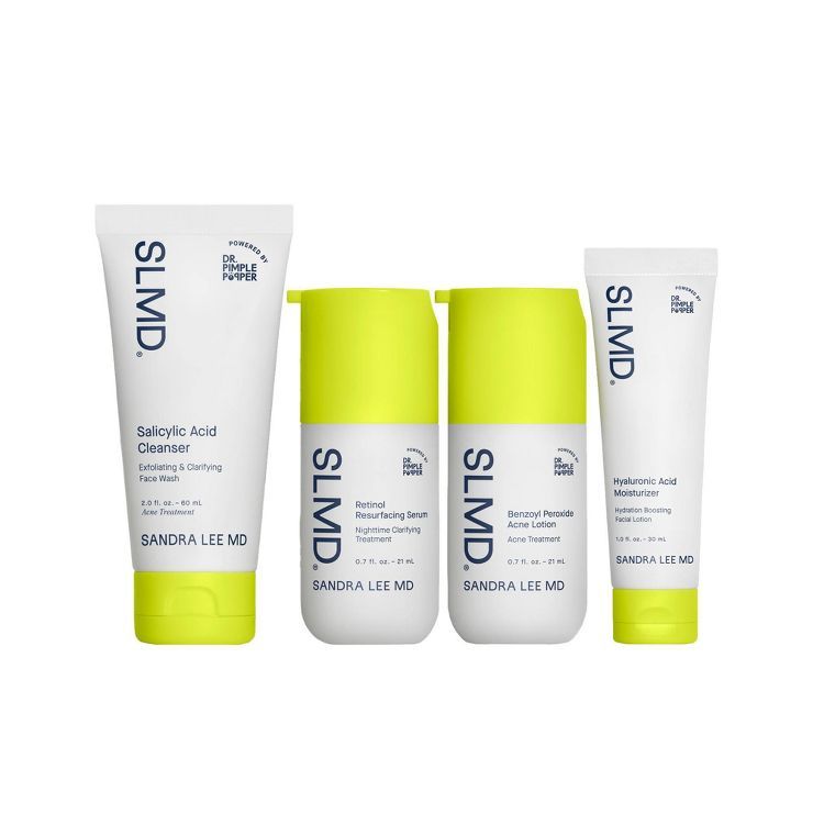 SLMD Skincare 30 Day Acne System Set - 4.4 fl oz/4ct | Target