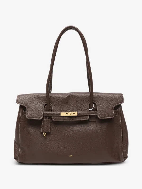 large Yara twist-lock-fastening shoulder bag | Farfetch Global