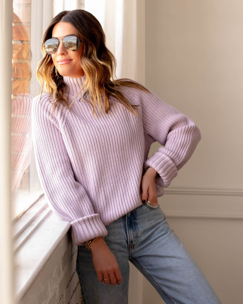 Easy Turtleneck Sweater | Abercrombie & Fitch (US)