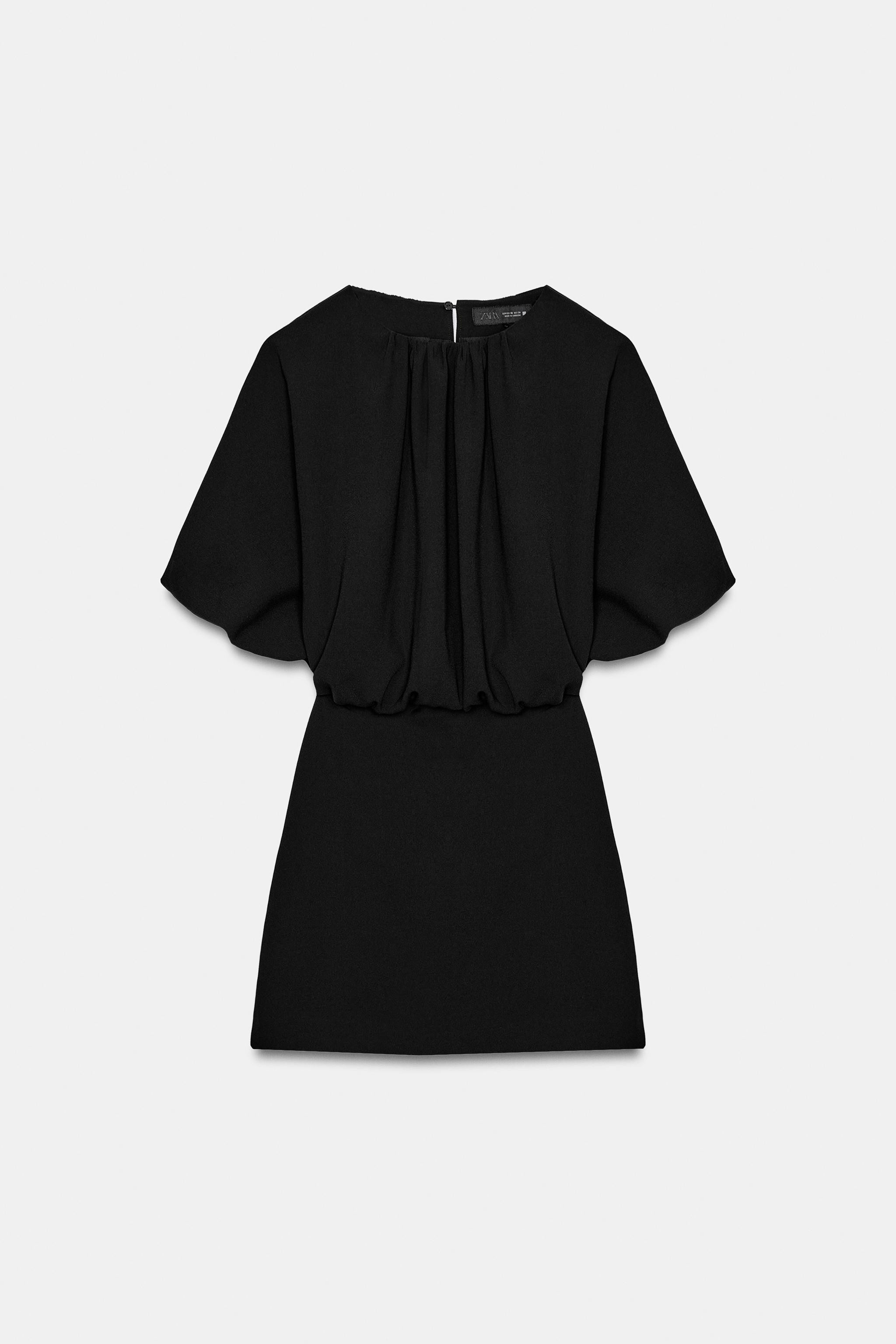SHORT PUFF SLEEVE DRESS | Zara US