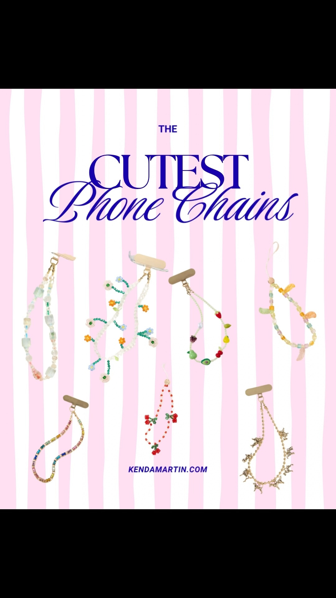 Phone chains for your phone spring refresh 🦋🍓💗🌸

#LTKselfcare #LTKWorkwear #LTKSeasonal