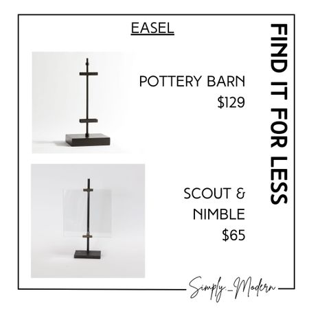 Find it for less- easel

#LTKhome
