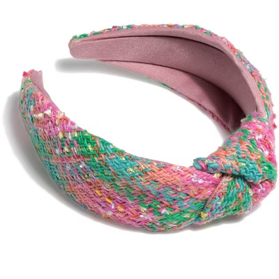 Shiraleah Boucle Knotted Headband, Pink | Target