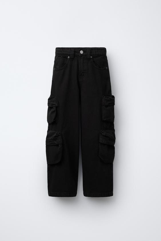 WIDE LEG MULTICARGO PANTS | Zara US