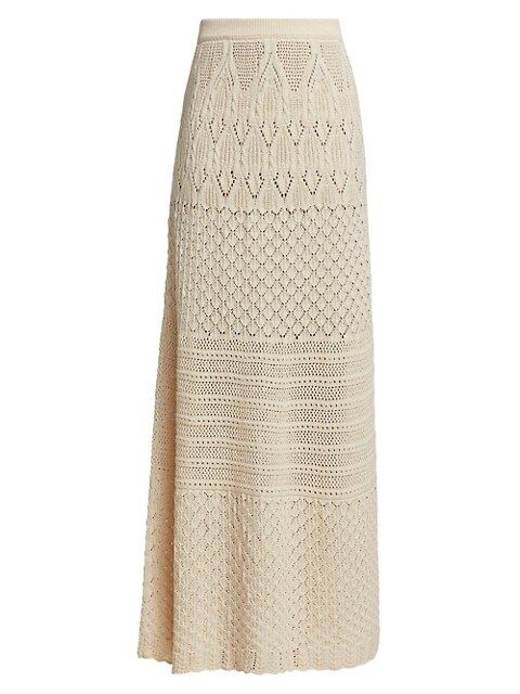 Jena Cotton Knit Midi-Skirt | Saks Fifth Avenue