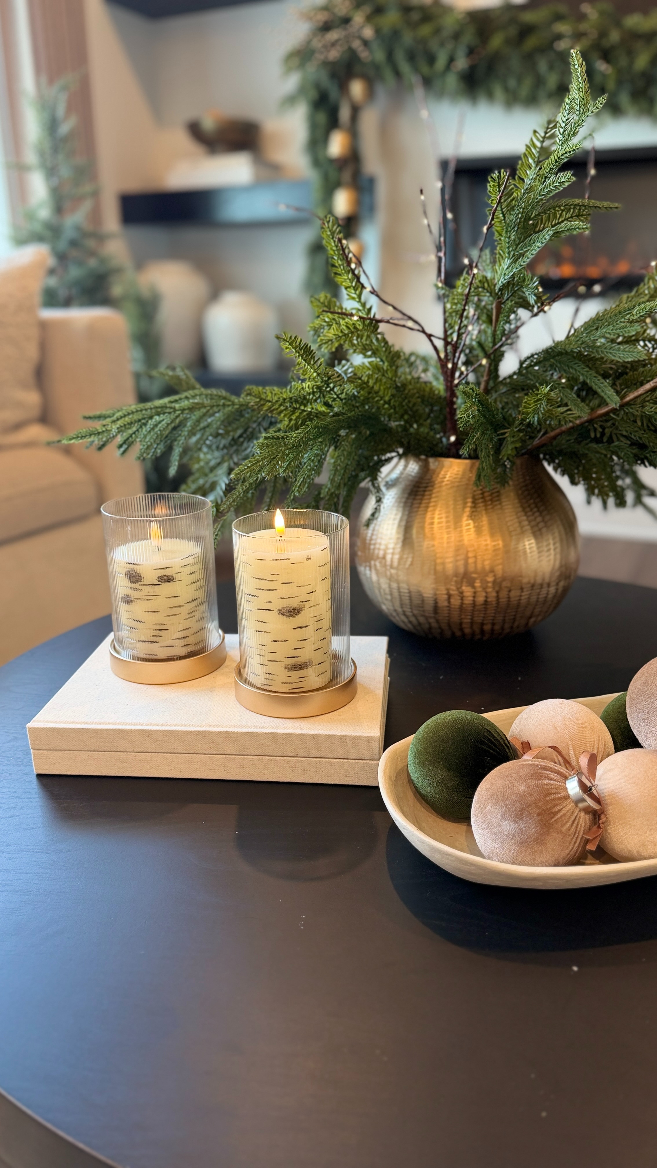 Loving my new birch bark candles from Amazon — they add the coziest soft glow to any space 🤍🕯️  

 

#LTKHoliday #LTKHome
