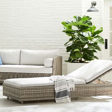 Urban Outdoor Chaise Lounger | West Elm (US)