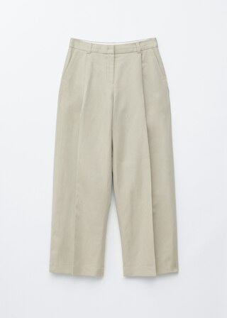 Cotton-Linen Blend Trousers | & Other Stories EU