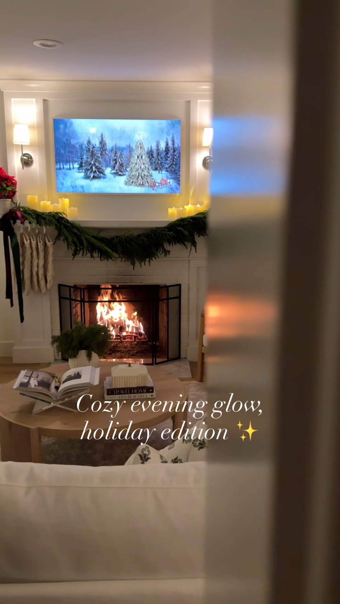 Our holiday home at night 

#LTKHoliday #LTKSeasonal #LTKHome