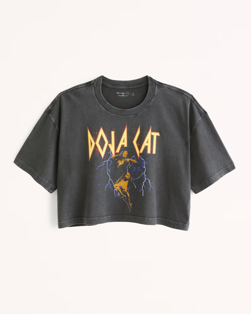 Pride Doja Cat Cropped Graphic Tee | Abercrombie & Fitch (US)