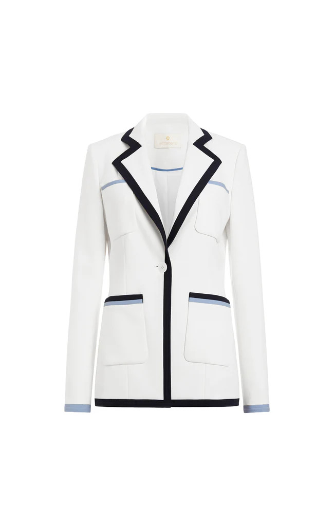 Stretch Double-Weave Academy Blazer | Etcetera