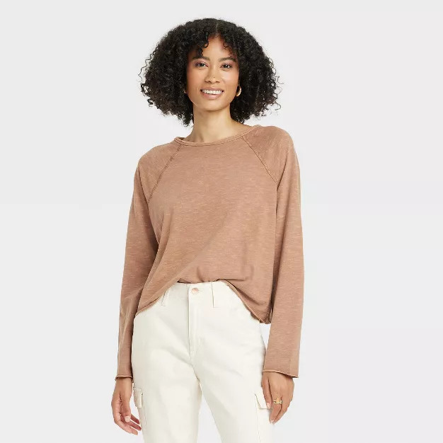Women's Long Sleeve T-Shirt - Universal Thread™ | Target