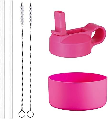 The Mass Straw Lid and Boot for Hydro Flask Wide Mouth and Other Brand Insulated Water Bottles | Amazon (US)