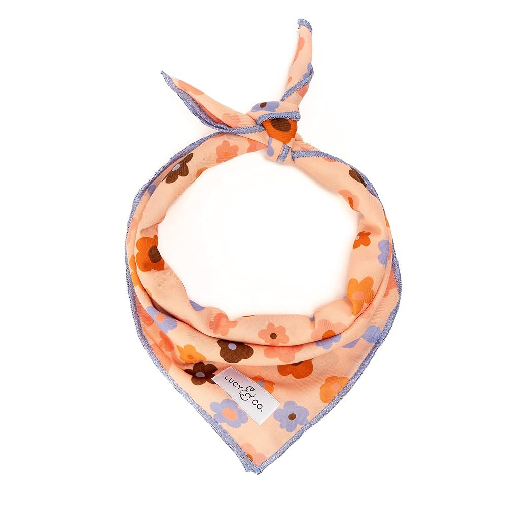 Lucy & Co. Let's Groove Bandana - Durable Comfortable Dog Bandana - Machine Washable - Designer P... | Amazon (US)