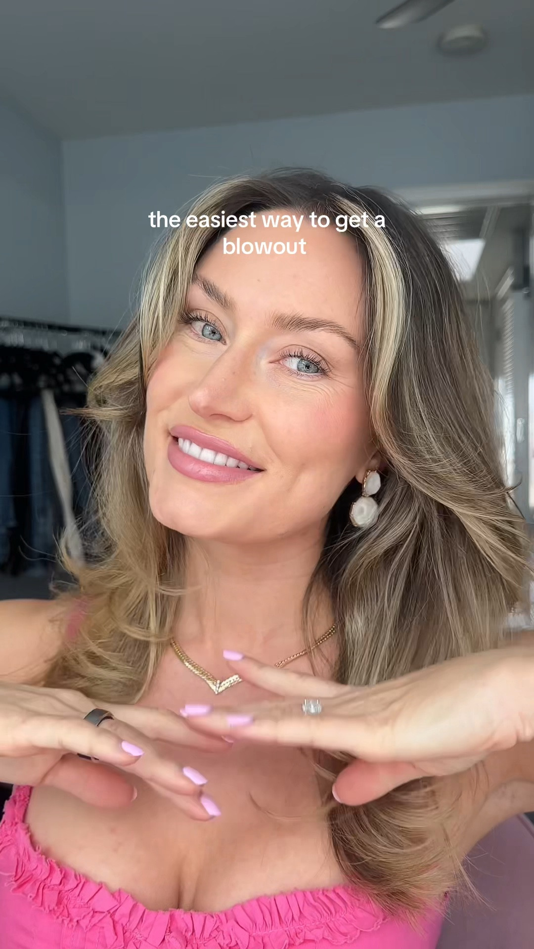 How to do the easiest blowout hack ever for great hair! 5 rollers ponytail blowout hack 

#LTKBeauty #LTKWatchNow
