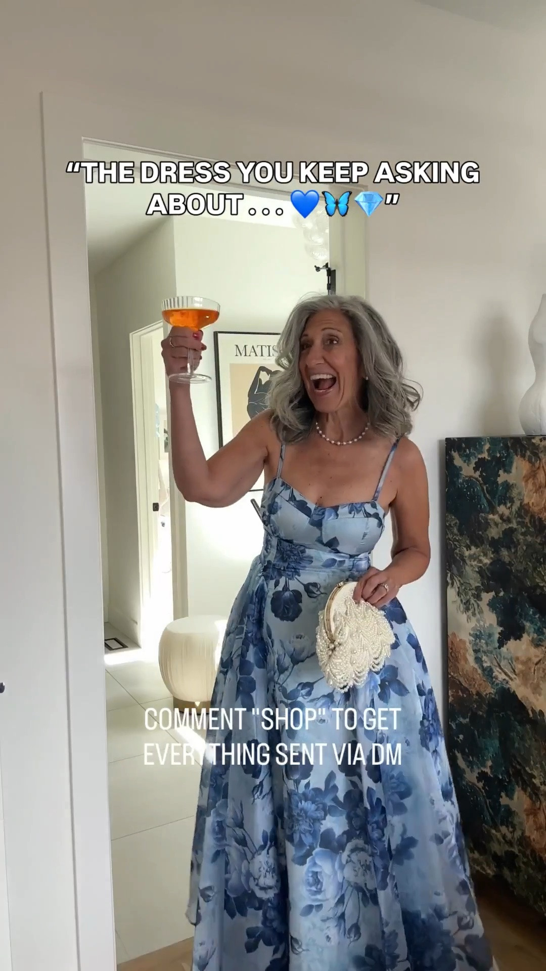 💎 The dress everyone keeps asking about.

A blue and white floral organza bustier midi that photographs like a dream and moves beautifully with every step. The structured bustier gives you a defined silhouette while the full skirt flows and makes an entrance exactly the way you want it to.

Perfect for a spring or summer wedding, garden party, or any occasion where you want to feel effortlessly beautiful. And this one is under $120.  

Save this one and send it to your favorite wedding guest.

#weddingguestdress #motherofthebride #springwedding #gardenwedding  #weddingseason

wedding guest dress summer

weddingguestdress springwedding motherofthebride gardenwedding ltkvideo ltkxanthro ltkseasonal

#LTKMothersDay

#LTKOver40 #LTKWedding
