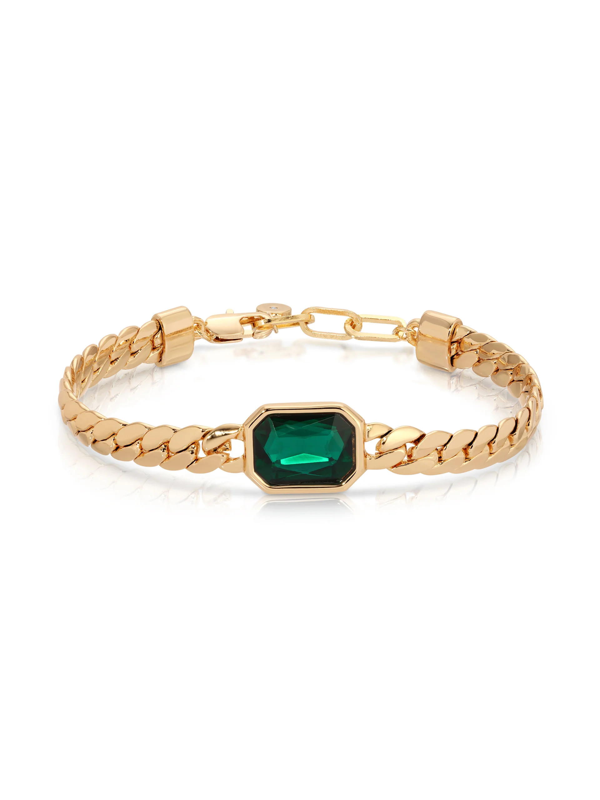 Emerald Deco Bracelet | Ettika