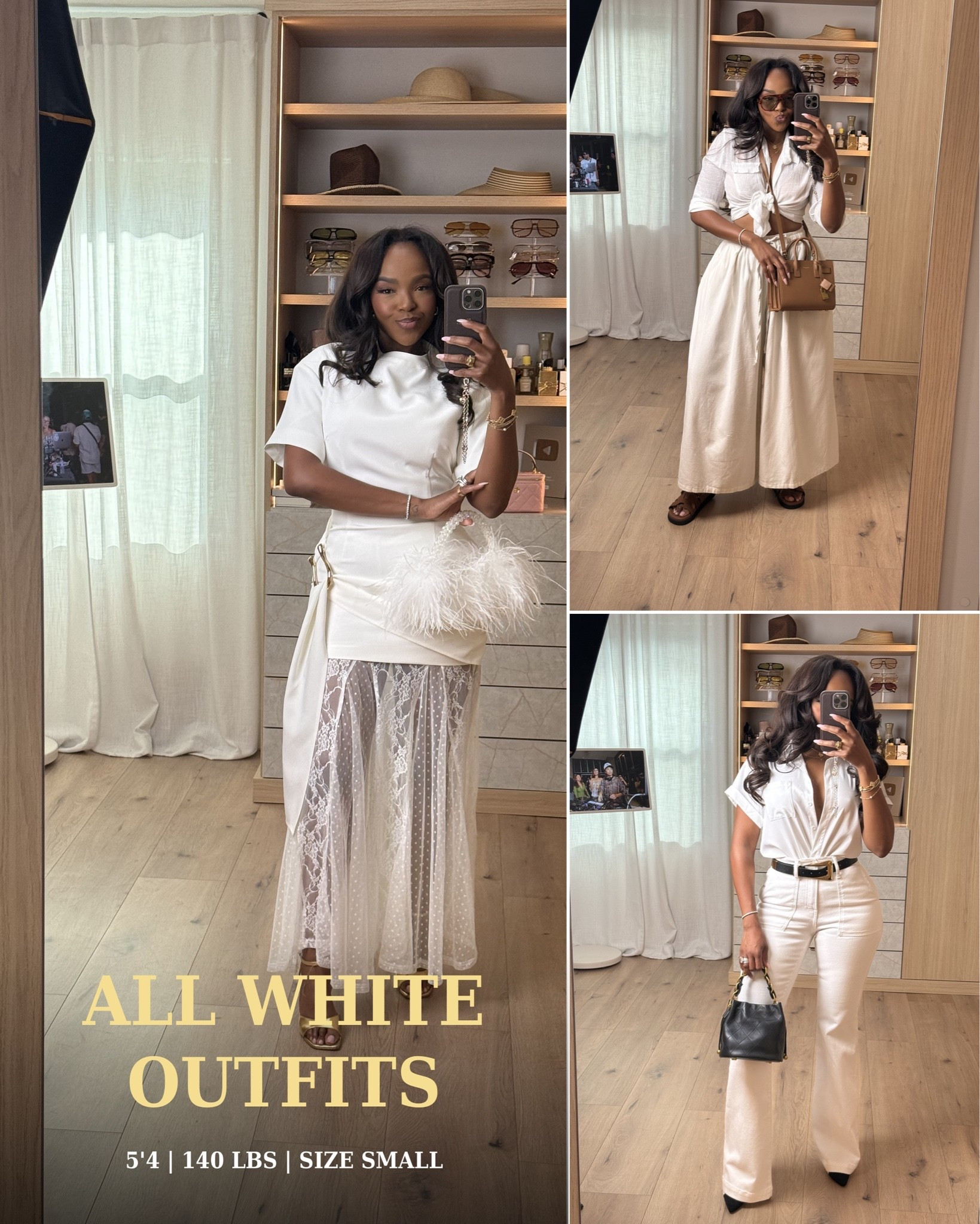 Scroll to shop! ✨ Everything from this look is linked below. 👇🏽    

Wearing: Size Small | 5’4” | 140 lbs  

📲   Download the FREE LTK app & follow me (@kirasfashionfinds) to shop all my daily finds.  #LTKootd #LTKPetite #LTKU