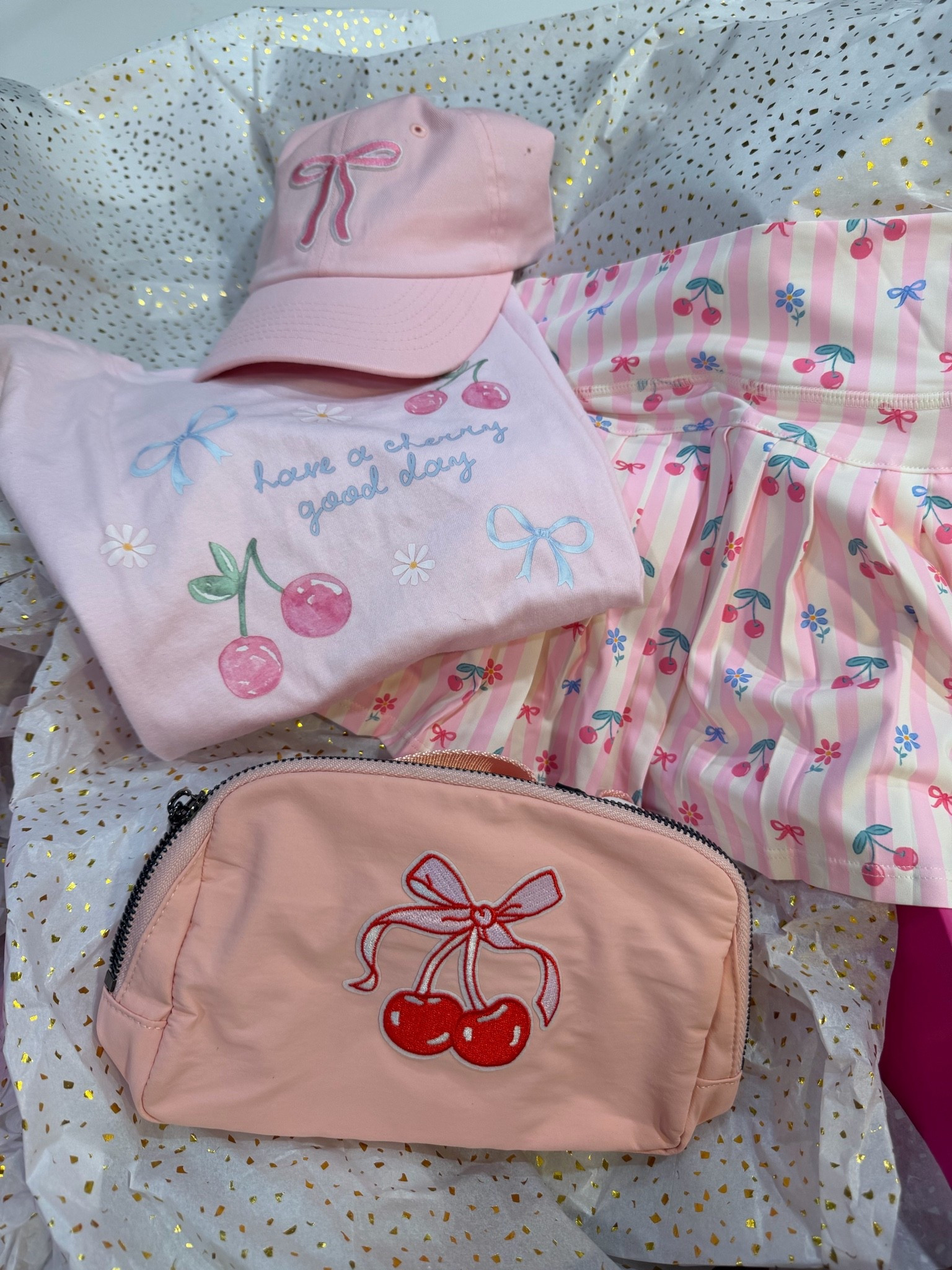 🎀🍒 Okay but this new activewear line from @Sweet Wink  is ADORABLE 😍 The cherry prints + little bow details have me obsessed!! From the matching shorts to the cutest accessories, this whole collection feels straight out of a dreamy summer Pinterest board ✨

Perfect for dance, playdates, errands, or just twirling through summer in style 💕 These pieces are SO cute together and even better mixed + matched!

Linking all our favorites for you 🍒🎀#SweetWink #GirlsStyle #CuteKidsClothes #BowTrend #CherryAesthetic #SummerStyle #LTKFamily

#LTKKids #LTKmomlife #LTKKids