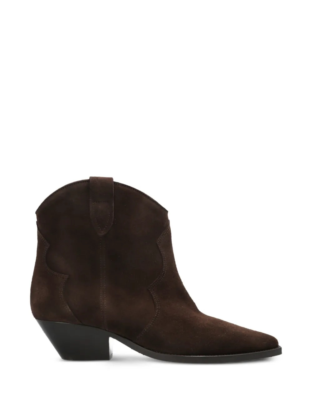 ISABEL MARANT Dewina suede ankle boots - Brown | Farfetch Global