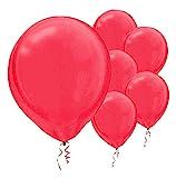 Solid Color Latex Balloons | Red | Pack of 100 | Party Decor | Amazon (US)
