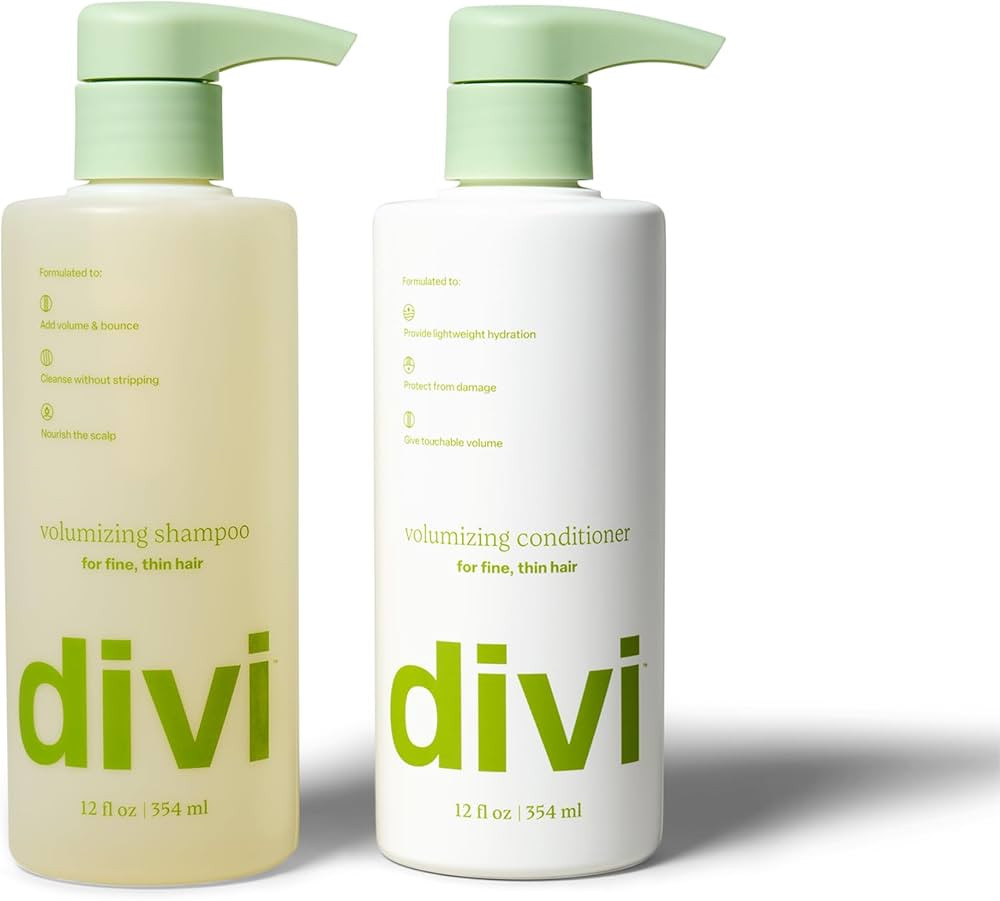 Divi Shampoo and Conditioner Set for Women and Men - Hair Care Duo for All Hair Types, Adds Volum... | Amazon (US)