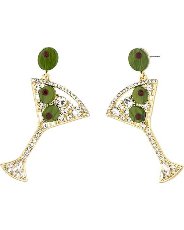 MADISON TYLER Cute Dangle Earrings for Woman | Trendy Fun Statement Cocktail Earrings | Rhineston... | Amazon (US)