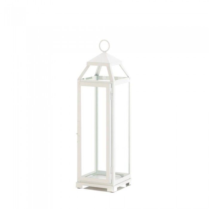 LARGE COUNTRY WHITE OPEN TOP LANTERN | Walmart (US)