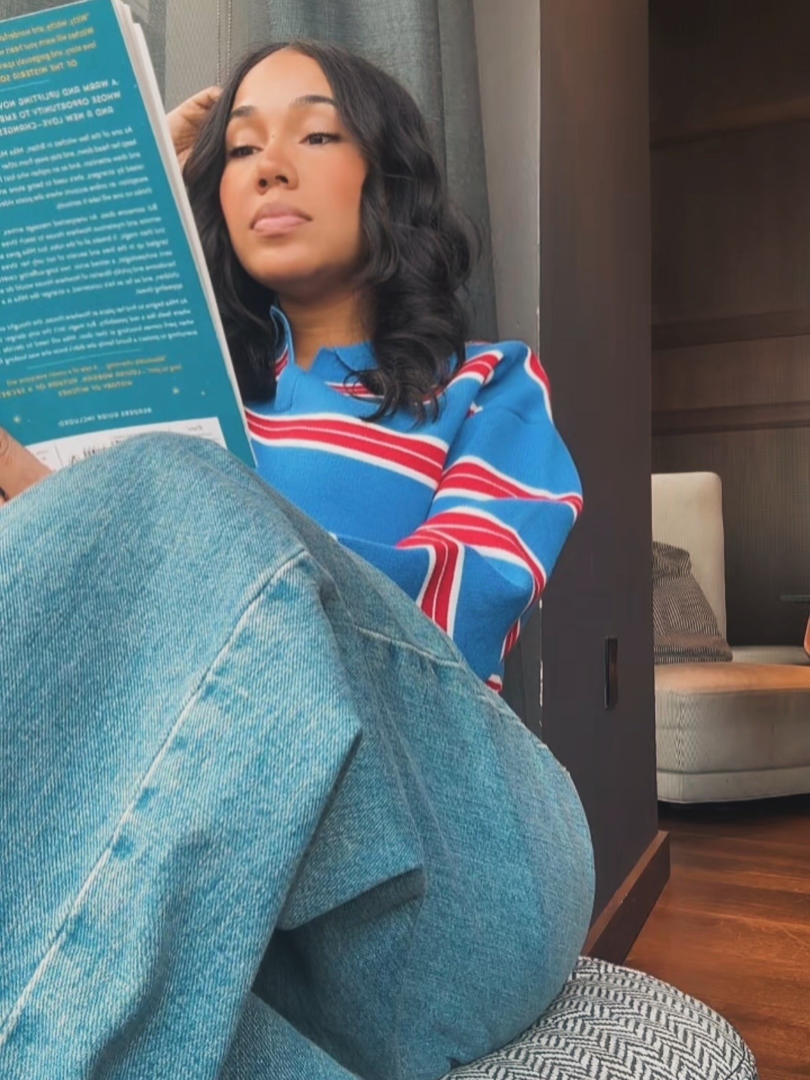 These jeans are so cozy that I actually wore them home on our road trip back from NYC! And I hate the feeling of jeans on me!! 

#LTKootd #LTKgrwm #LTKstorytime