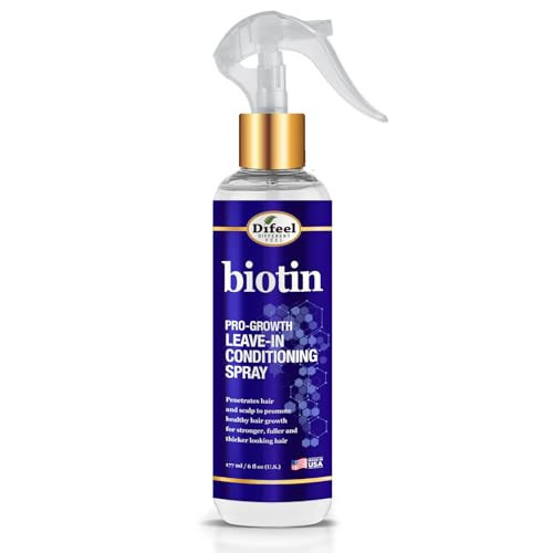 Difeel Elevated Biotin Pro-Growth Leave in Conditioning Spray 8 oz. | Amazon (US)