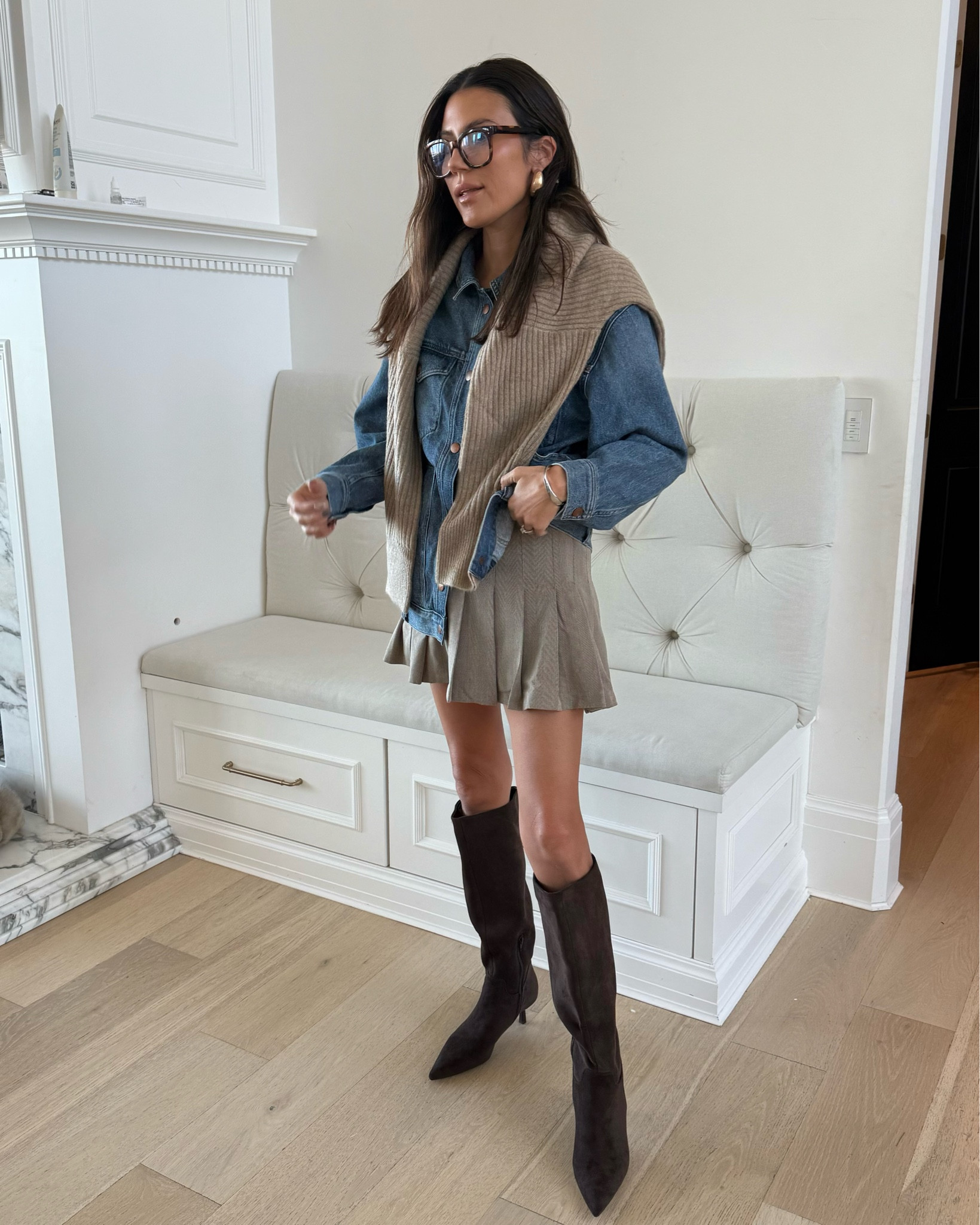 Finding a dupe under $100 for the boots you spent $500 on earlier this season 🫠

These boots will be part of the @walmart deals next month - starting at 12pm EST on 10/8. Add them to your cart before the sale so you can be the first to shop. Walmart+ members get to shop 12 hours before it opens to the public ✨ 

#WalmartPartner #WalmartDeals #suedeboots #tallboots #walmartfashion 

#LTKSeasonal #LTKFindsUnder100 #LTKSaleAlert