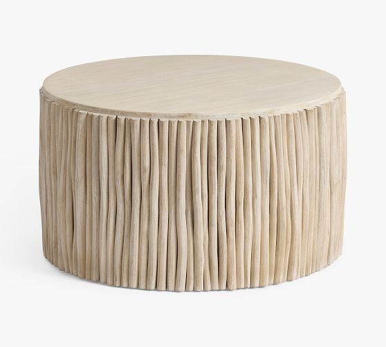 Shorewood Round Coffee Table (20"-30") | Pottery Barn (US)