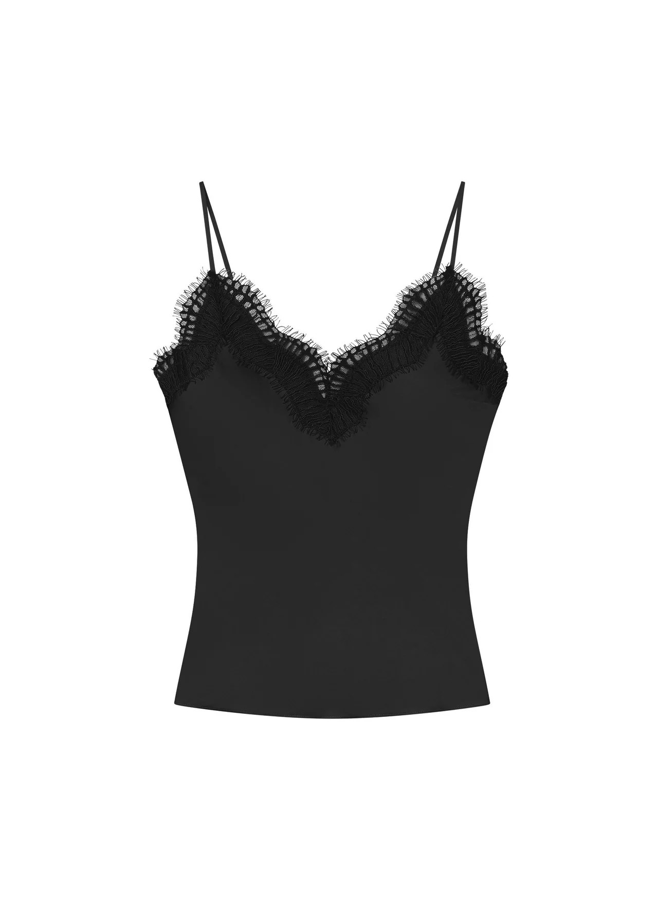 Presley Satin and Lace Camisole Top | A.L.C