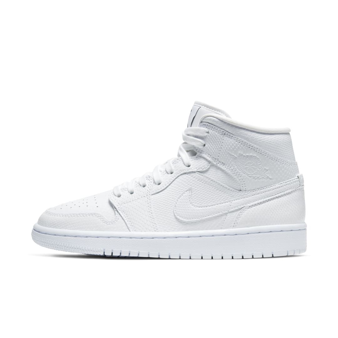 Air Jordan 1 Mid Women's Shoe Size 5 (White) BQ6472-110 | Nike (US)