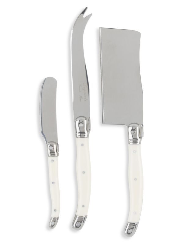 3-Piece Stainless Steel Cheese Knives | Saks Fifth Avenue OFF 5TH