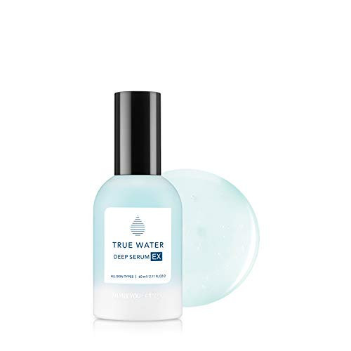 THANKYOU FARMER True Water Deep Serum EX 2.11 Fl Oz (60ml) - Korean Hyaluronic Acid Serum for Face, Phyto Mucin Essence, Hydrating Serum, Korean Serum, Dermatologist-tested | Amazon (US)