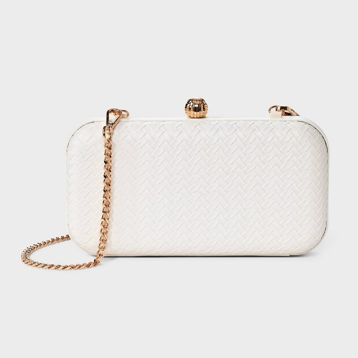 Woven Minaudiere Clutch Crossbody Bag - A New Day™ | Target