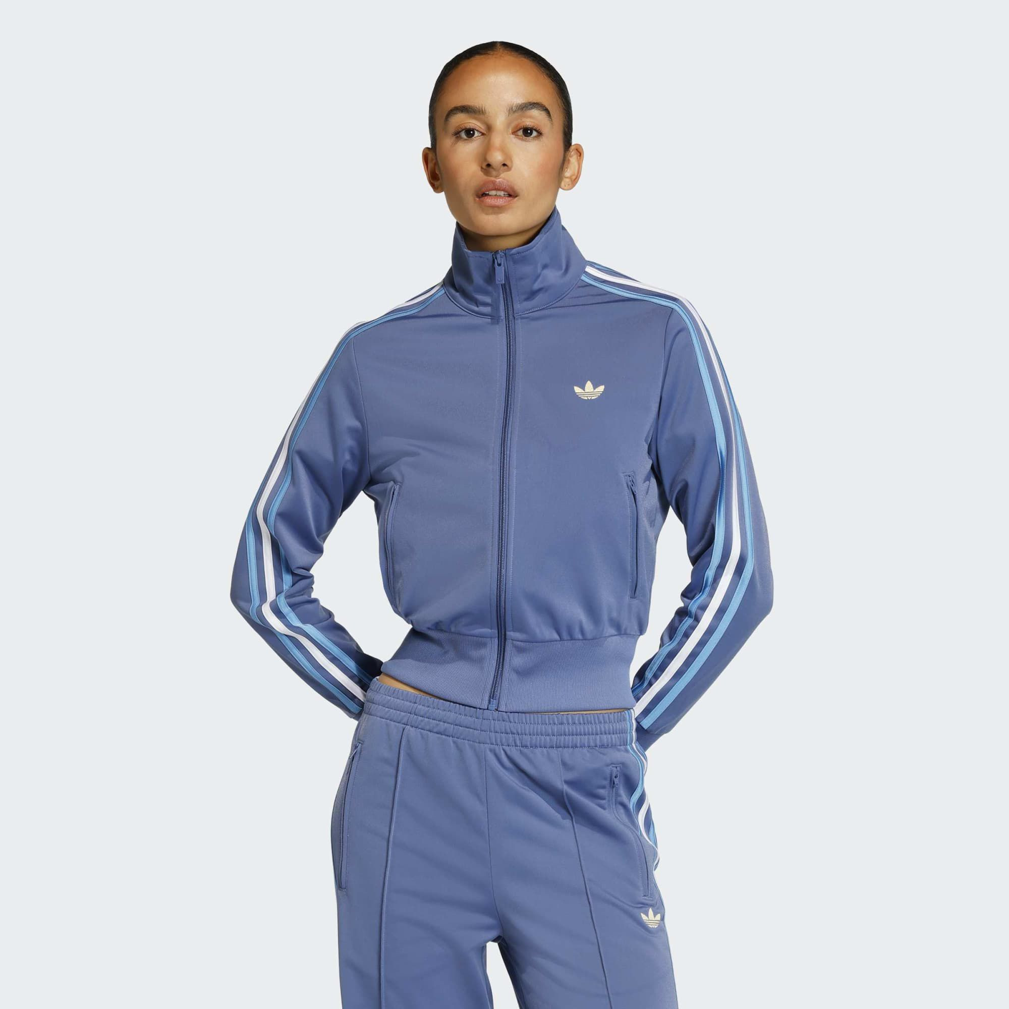 adidas Originals Women's Firebird Classic Track Top, Medium, Cloud White | DICK'S Sporting Goods