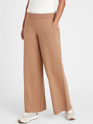 Wide-Leg Sweater Pant | Banana Republic (US)
