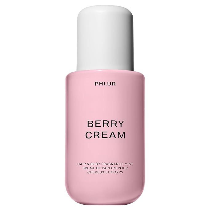 PHLUR Berry Cream Body Mist, 8 Fl Oz - Hair and Body Perfume for Women, Sweet Berries & Vanilla P... | Amazon (US)