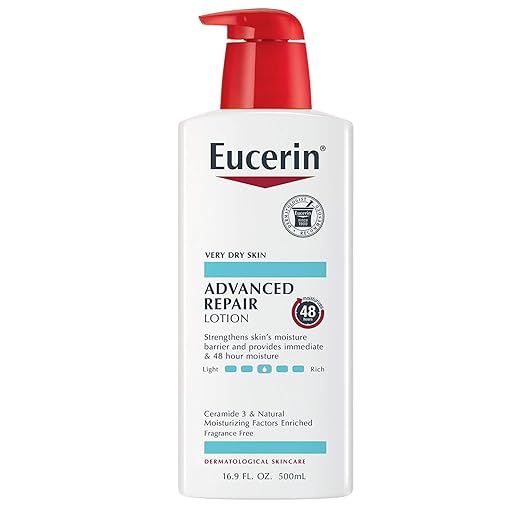 Eucerin Advanced Repair Lotion, Fragrance Free, 16.9 Fl Oz | Amazon (US)