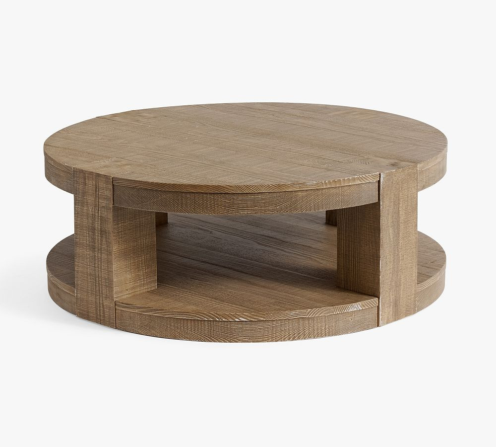 Rockport Round Coffee Table (34"-44") | Pottery Barn (US)