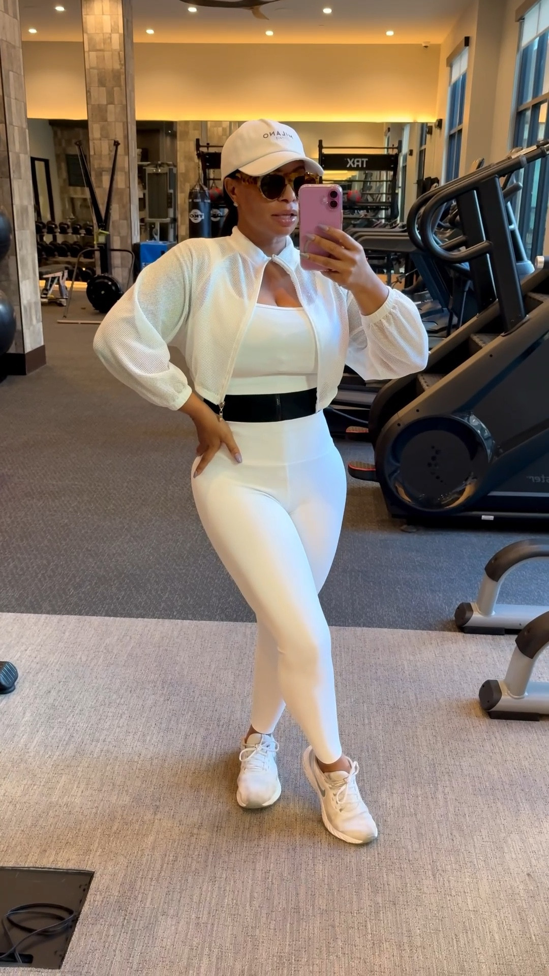 NEW SEASON, NEW SETS 🤍✨ #LTKActive

If you promised yourself you’d get active this spring, let’s do it in style 💪🏽 I’ve had this set for over a year and it STILL looks crisp, bright white, and feels brand new 🤍 

And guess what… it’s still available, which means it’s a MUST-HAVE best seller 🔥

This 3-piece set includes a sports bra, mesh jacket, and yoga pants—perfect for layering and leveling up your gym look. 

I’m 5’2”, 155 lbs wearing a size LARGE and the fit is still chef’s kiss 👌🏽

Yes, I’ve got my waist trainer underneath because your girl stays in the gym doing cardio 5 days a week 🏃🏽‍♀️💦

Trust me… this set has YOUR name written all over it 💁🏽‍♀️ Everything is linked in my LTK 🛍️ #LTKFinds


#LTKActive #LTKootd #LTKgrwm