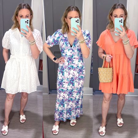 New Target dresses for spring. Wearing Xs in all 3. The white one runs a little small. 
🤍Subscribe to our post alerts to get notified when we post! Just Tap the bell icon on your LTK Shop.




Spring dresses, spring outfits, Easter dress, spring fashion, target dress 

#LTKfindsunder50 #LTKover40 #LTKSeasonal